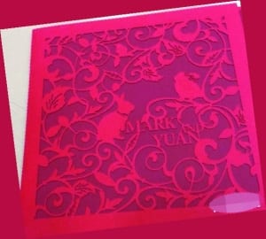 盤點明星婚禮喜帖:高圓圓剪紙喜帖 周杰倫玩3D 第6張