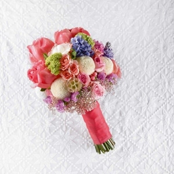 想猜姑娘的性格？看她選擇的花球就造啦！  第1張