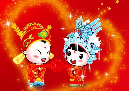 結婚祝福語 創意結婚賀詞新編