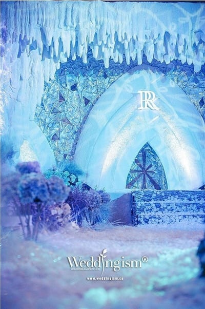 浪漫奇緣婚禮主題婚禮 白雪世界的美  第1張