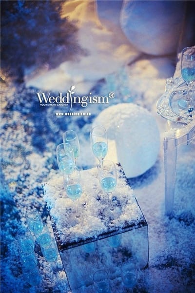 浪漫奇緣婚禮主題婚禮 白雪世界的美  第3張