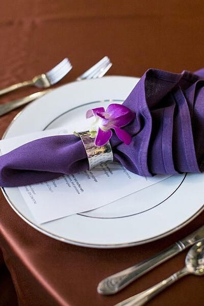 紫色主題婚禮推薦 創意元素新鮮搭配  第3張