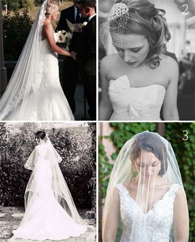 婚禮婚紗設(shè)計(jì)之新娘頭紗的秘密 第1張