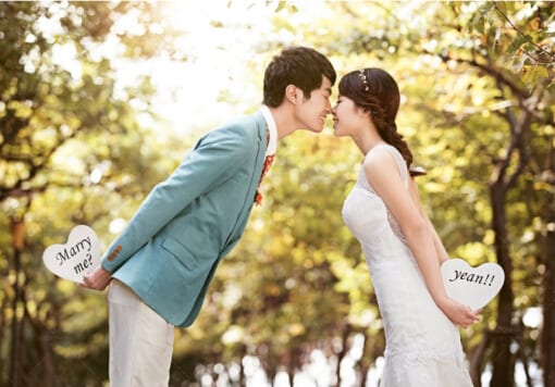 怎么拍出唯美韓式婚紗照 韓式婚紗照拍攝最全攻略  第1張