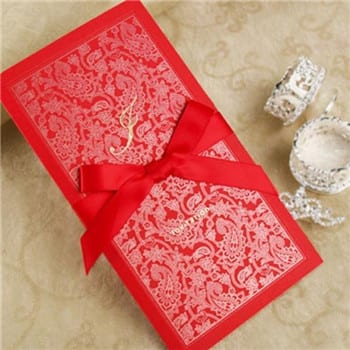 結(jié)婚請柬設計易犯的誤區(qū) 新人準備結(jié)婚請柬要注意
