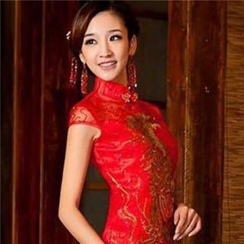 中式旗袍新娘發型 適合中式婚禮的發型