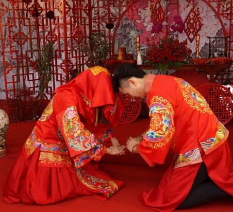結(jié)婚拜堂儀式 中式結(jié)婚拜堂流程
