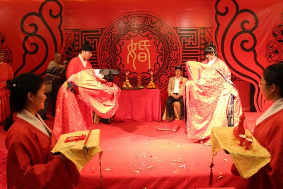 拜天地，掀蓋頭『明制婚禮』-許你鳳冠霞帔一世無憂！  第4張