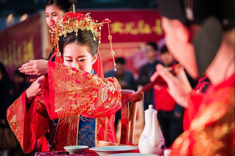 拜天地，掀蓋頭『明制婚禮』-許你鳳冠霞帔一世無憂！  第7張