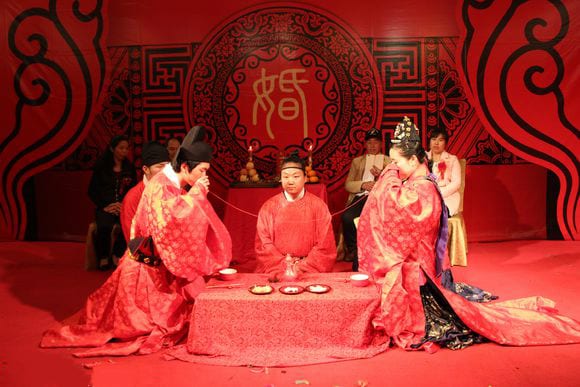 拜天地，掀蓋頭『明制婚禮』-許你鳳冠霞帔一世無憂！  第8張
