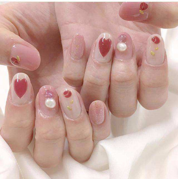 婚禮美甲 2019新娘婚禮美甲款式圖片  第7張