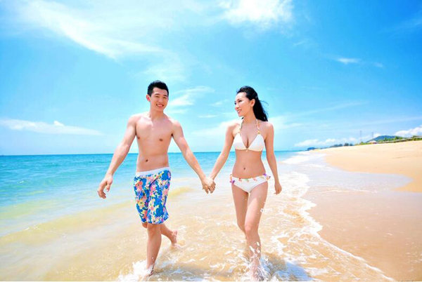 海邊婚紗拍照技巧攻略 教你怎么拍出好看的照片  第4張