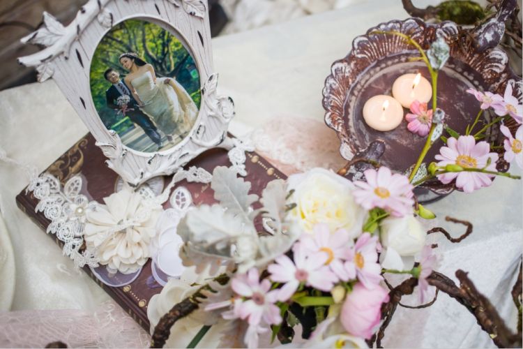 婚紗照在婚禮上有哪些用途？手把手教你用婚紗照布置婚禮  第8張