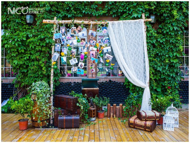 婚紗照在婚禮上有哪些用途？手把手教你用婚紗照布置婚禮  第10張