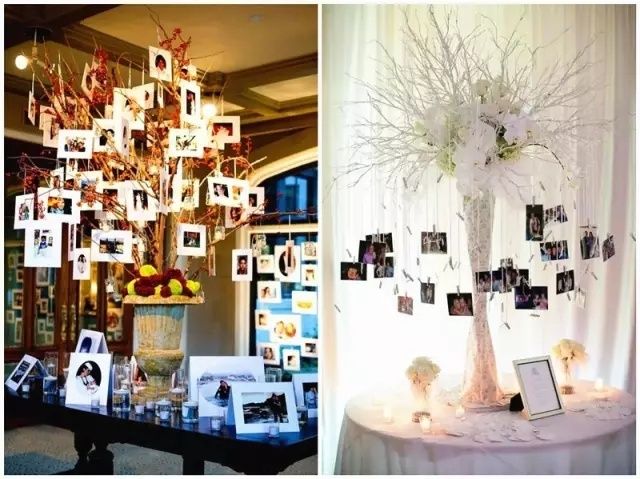 婚紗照在婚禮上有哪些用途？手把手教你用婚紗照布置婚禮  第12張