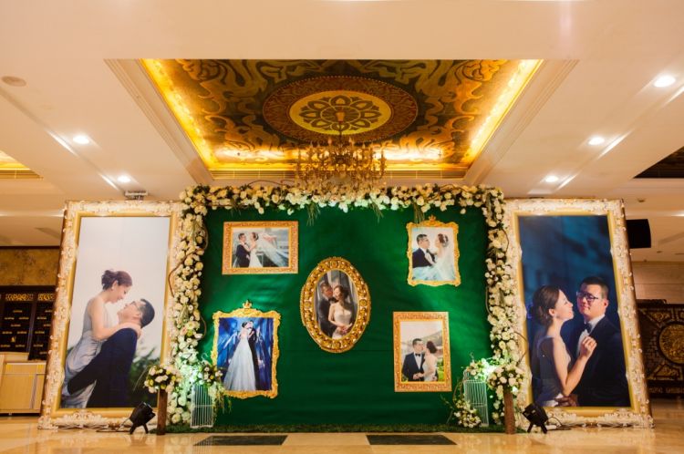 婚紗照在婚禮上有哪些用途？手把手教你用婚紗照布置婚禮  第14張