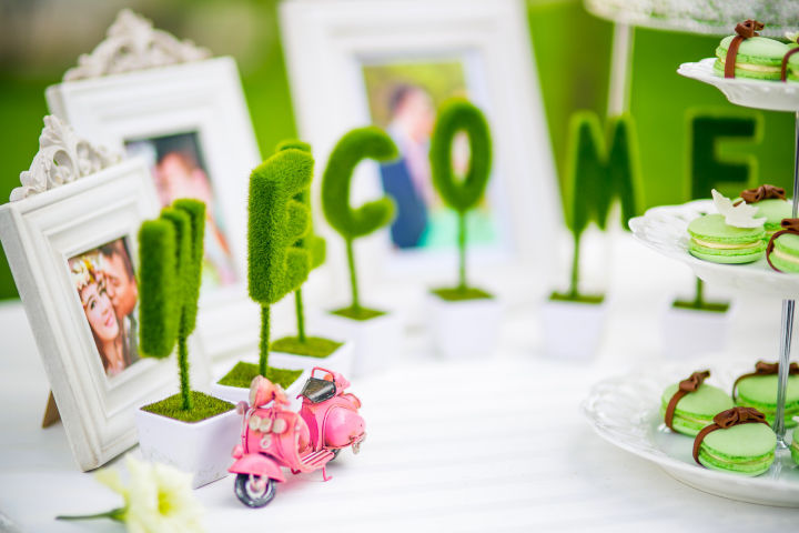 婚紗照在婚禮上有哪些用途？手把手教你用婚紗照布置婚禮  第15張