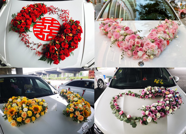  2020婚車裝飾圖片大全提前看 最新流行婚車裝飾風格推薦  第1張
