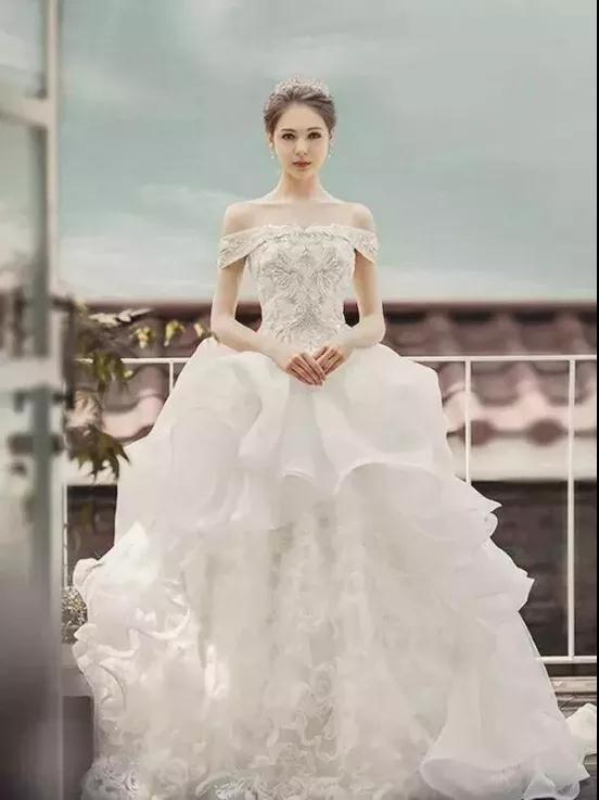 胖女孩適合什么婚紗？選對婚紗很重要  第2張