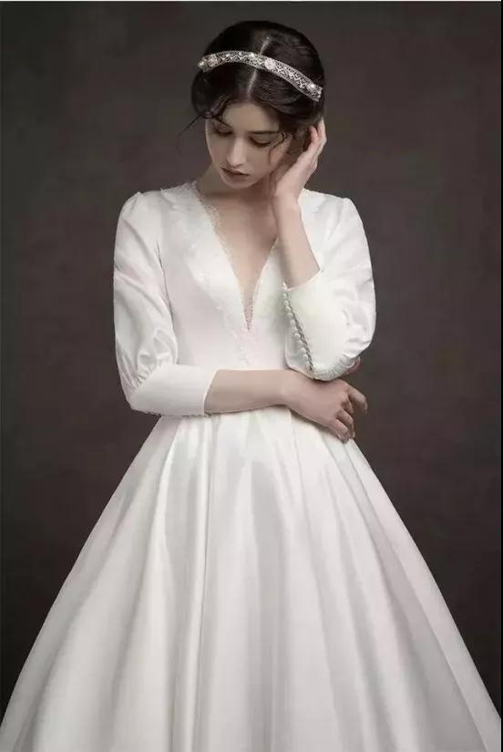 胖女孩適合什么婚紗？選對婚紗很重要  第9張