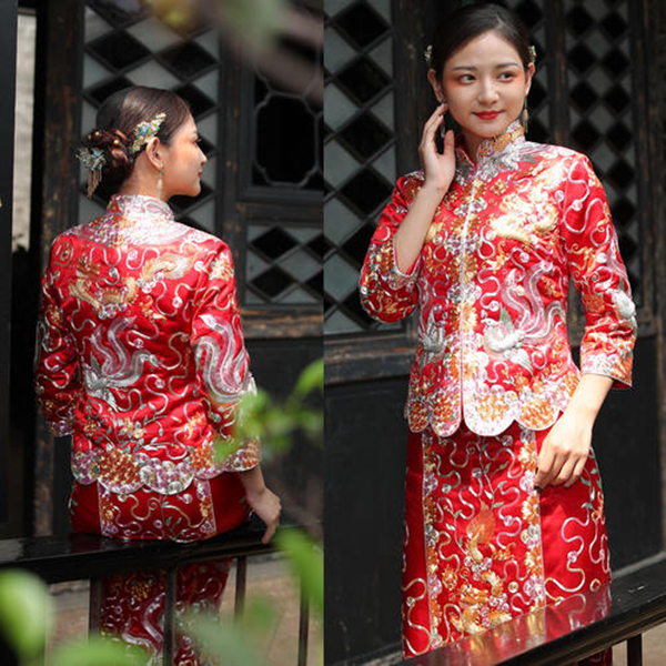 2020年結婚敬酒禮服款式推薦  第8張