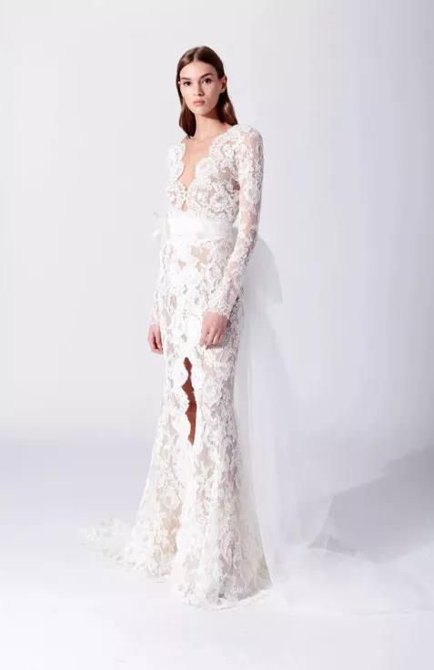 美到令人窒息的婚紗禮服新品，看一次想結(jié)一次婚啊！  第11張
