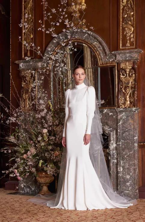 美到令人窒息的婚紗禮服新品，看一次想結(jié)一次婚啊！  第15張