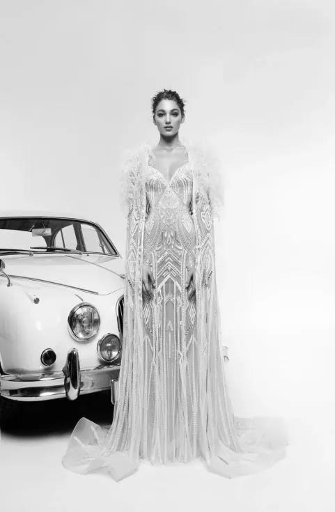 美到令人窒息的婚紗禮服新品，看一次想結(jié)一次婚啊！  第16張