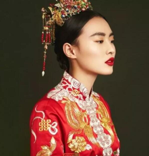 2020驚艷的10款中式新娘發(fā)型推薦，每一款都好喜歡  第4張