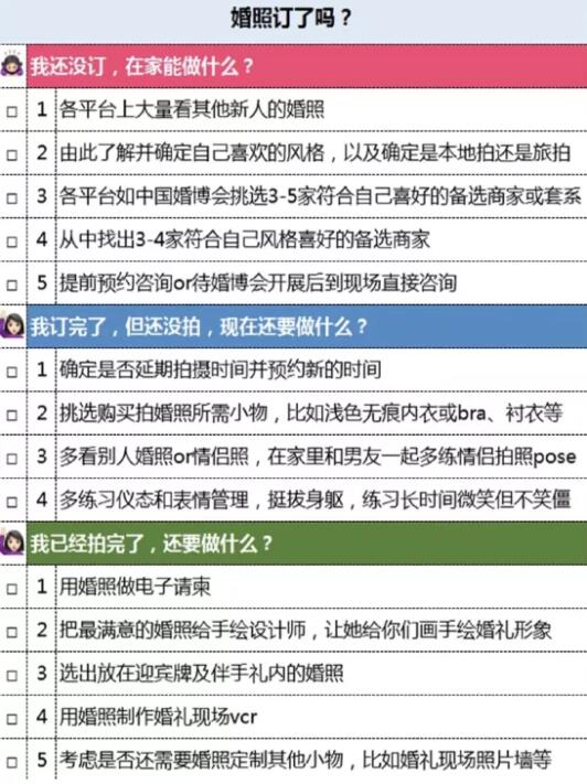在家備婚超全計(jì)劃表 手把手教你足不出戶辦婚禮  第5張