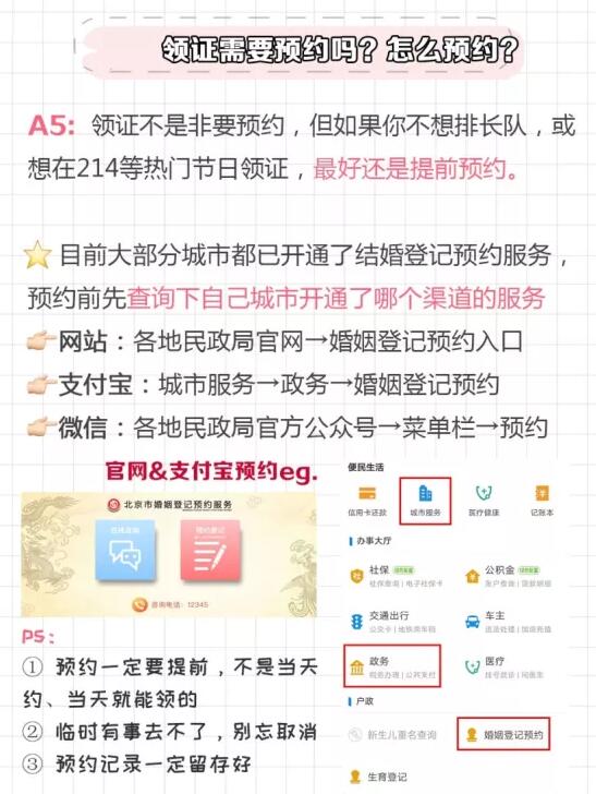 領證攻略|超詳細領證流程清單，附打印版！  第7張