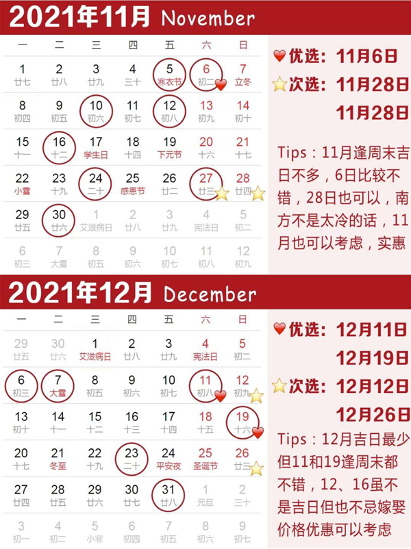 2021年結婚吉日搶先看！這32個好日子趕緊搶酒店  第7張