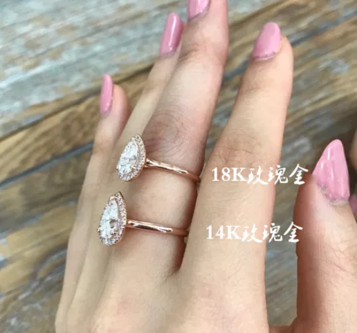 14k金和18k玫瑰金哪個好？藏在玫瑰金里的秘密大公開！  第5張