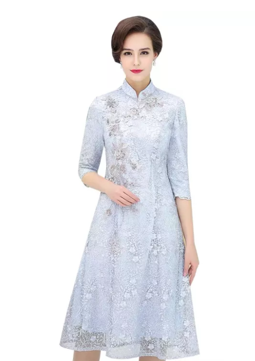 婚禮上，唯一可以美過新娘的人怎么選禮服？媽媽裝最全指南在此！  第3張