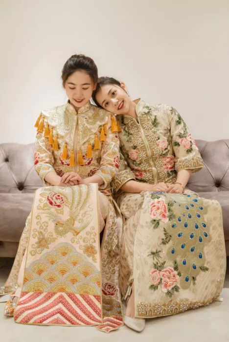 龍鳳褂、秀禾服、馬來褂傻傻分不清楚，中式禮服怎么選？看這篇就夠！  第1張