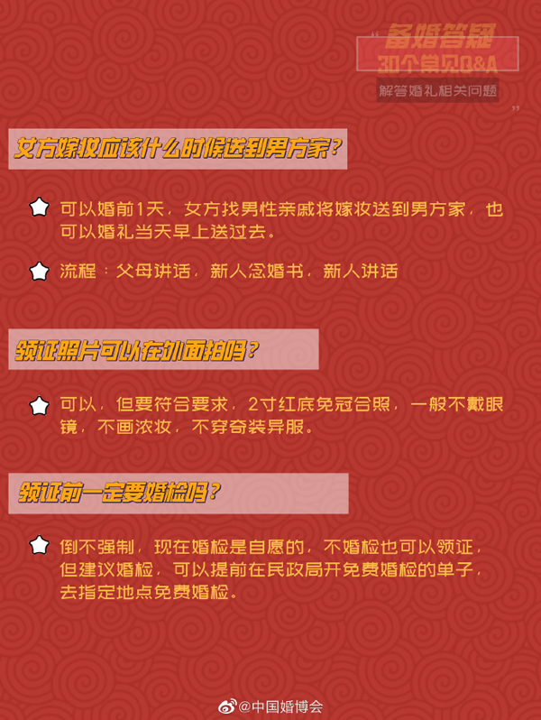 備婚答疑30常見問題，墻裂建議集美們mark！  第8張