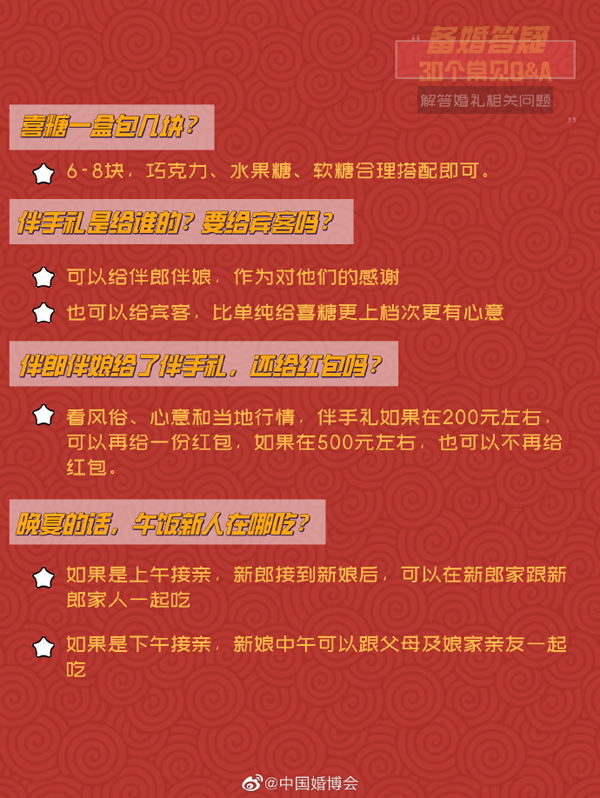 備婚答疑30常見問題，墻裂建議集美們mark！  第4張
