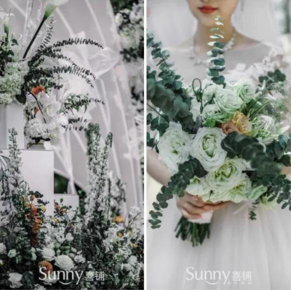 婚禮就是要“出色”！圖解2021春夏婚禮配色靈感！  第11張