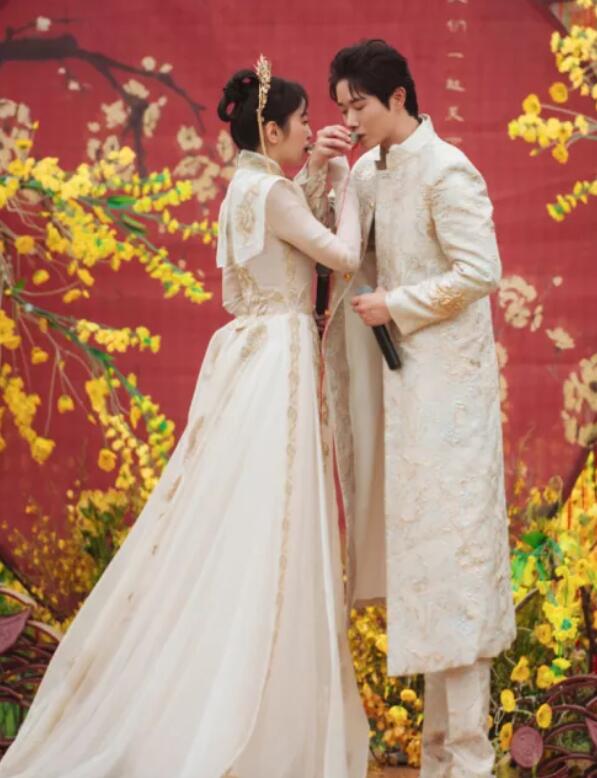 婚禮上的這些“司藤”風禮服，讓你秒變國風美人！  第14張