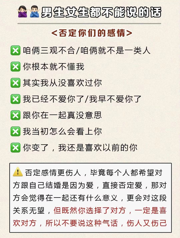 情侶夫妻最傷人的9句話，吵架時(shí)千萬別說！  第7張