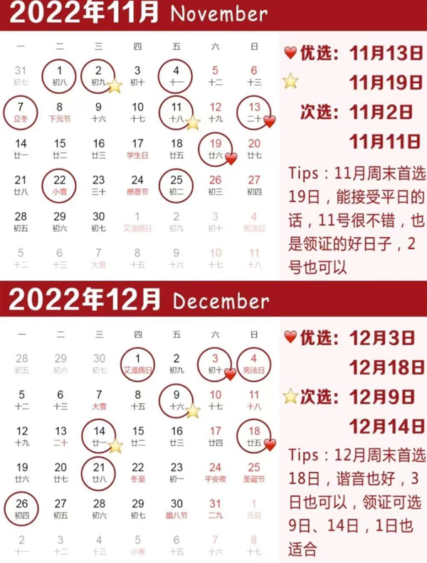 2022年結婚吉日搶先選，1秒帶你選出好日子  第7張
