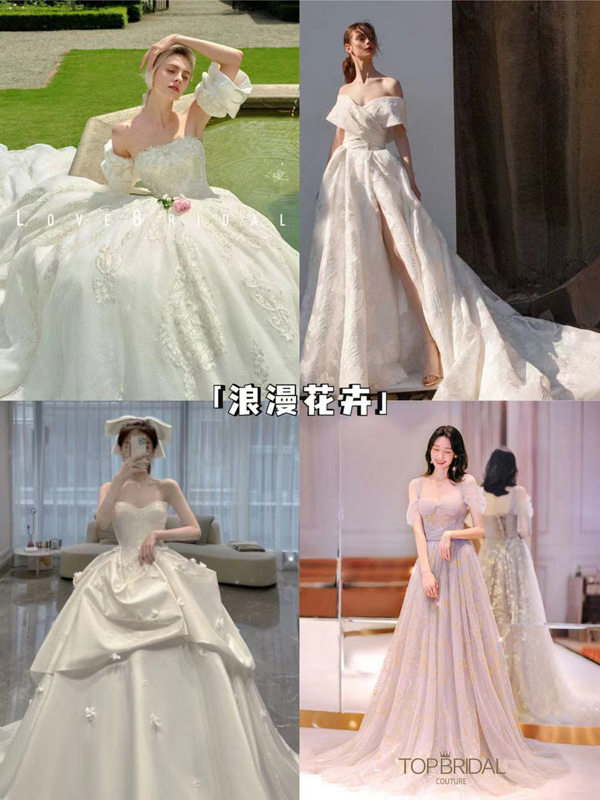 萬千少女的夢中主紗??20款法式婚紗禮服推薦合集  第6張