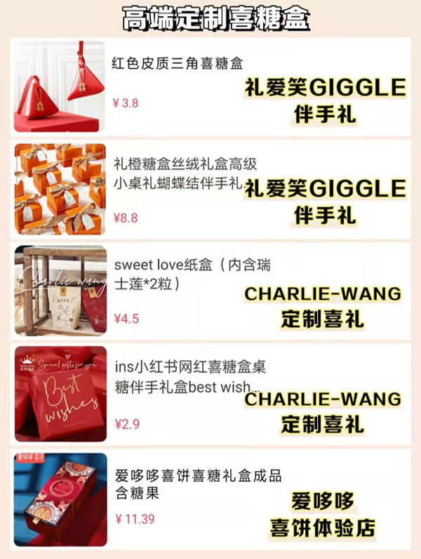 40個網紅爆款喜糖盒，好看又高級！  第4張