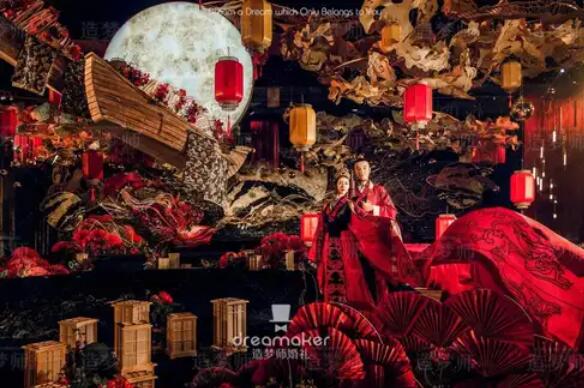 講真！這些紅紅火火的中式婚禮，和春節更配哦！  第26張