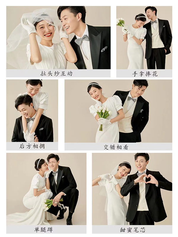 48招自帶婚紗照姿勢，甩給你的攝影師  第6張