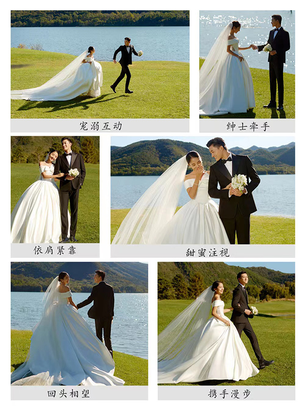 48招自帶婚紗照姿勢，甩給你的攝影師  第5張